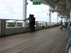 Grandeur of the Seas Outdoor Promenade picture