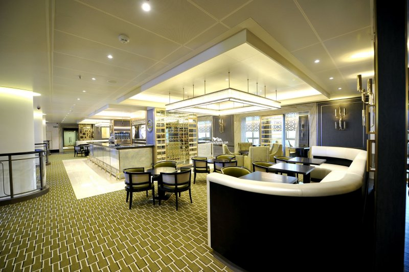 britannia cruise ship glass house