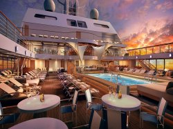 Seabourn Encore Patio Pool picture