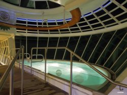 Independence of the Seas Solarium picture Uploaded in 2017 Photo courtesy of APDMOM. Independence of the Seas Solarium picture