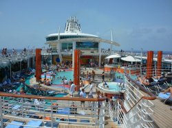 Liberty of the Seas Main Pool picture Uploaded in 2017 Photo courtesy of Steve Millay. Liberty of the Seas Main Pool picture