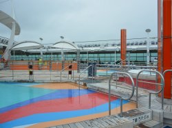 Liberty of the Seas Main Pool picture Uploaded in 2017 Photo courtesy of Steve Millay. Liberty of the Seas Main Pool picture