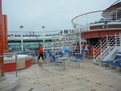 Liberty of the Seas Main Pool picture Uploaded in 2017 Photo courtesy of Steve Millay. Liberty of the Seas Main Pool picture