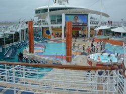 Liberty of the Seas Main Pool picture Uploaded in 2017 Photo courtesy of Steve Millay. Liberty of the Seas Main Pool picture