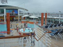 Liberty of the Seas Main Pool picture Uploaded in 2017 Photo courtesy of Steve Millay. Liberty of the Seas Main Pool picture