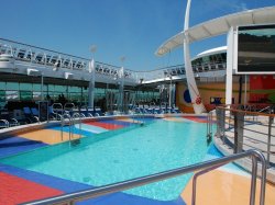 Liberty of the Seas Main Pool picture Uploaded in 2017 Photo courtesy of Meg Ryan. Liberty of the Seas Main Pool picture