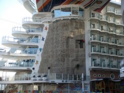 Allure of the Seas Rock Climbing Wall picture Uploaded in 2017 Allure of the Seas Rock Climbing Wall picture