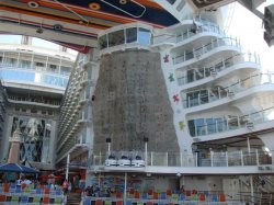 Allure of the Seas Rock Climbing Wall picture Uploaded in 2017 Allure of the Seas Rock Climbing Wall picture