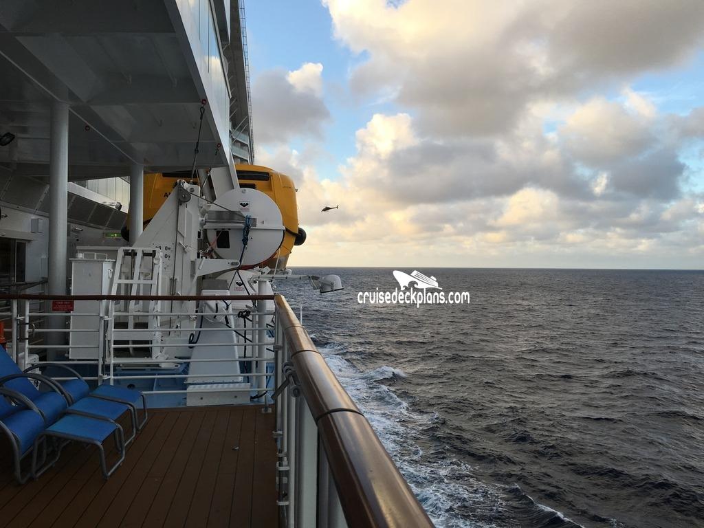 Anthem of the Seas Exterior Deck Pictures
