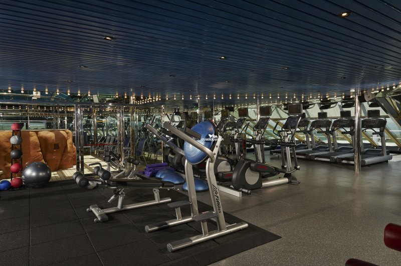 carnival cruise freedom gym