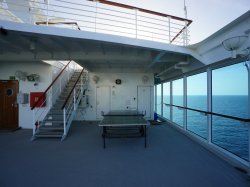 Azamara Journey Jogging Track picture Uploaded in 2016 Photo courtesy of Bill Kazimir. Azamara Journey Jogging Track picture