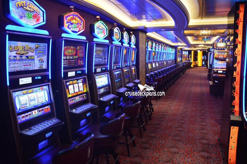 How many slot machines on anthem of the seas How many slot machines on anthem of the seas