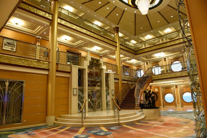 Disney Magic Lobby Atrium Pictures