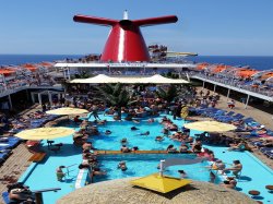 Carnival Fantasy Resort-Style Pool picture Uploaded in 2016 Photo courtesy of Shannon Benton. Carnival Fantasy Resort-Style Pool picture