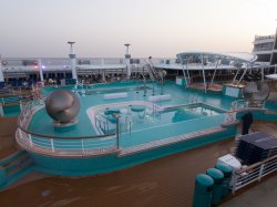 Norwegian Epic Pool picture Uploaded in 2016 Photo courtesy of AA. Norwegian Epic Pool picture