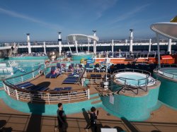 Norwegian Epic Pool picture Uploaded in 2016 Photo courtesy of AA. Norwegian Epic Pool picture