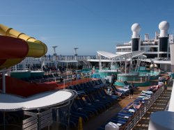 Norwegian Epic Pool picture Uploaded in 2016 Photo courtesy of AA. Norwegian Epic Pool picture