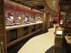 MSC Divina Calumet Buffet picture Uploaded in 2016 Photo courtesy of Steven Chan. MSC Divina Calumet Buffet picture
