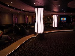 MSC Divina Black & White Lounge picture Uploaded in 2016 Photo courtesy of Steven Chan. MSC Divina Black & White Lounge picture