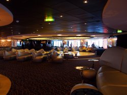 MSC Divina Black & White Lounge picture Uploaded in 2016 Photo courtesy of Steven Chan. MSC Divina Black & White Lounge picture
