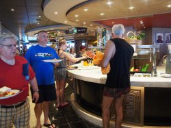 MSC Divina Calumet Buffet picture Uploaded in 2016 Photo courtesy of Steven Chan. MSC Divina Calumet Buffet picture