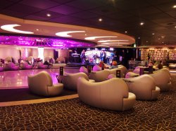 MSC Divina Black & White Lounge picture Uploaded in 2016 Photo courtesy of Steven Chan. MSC Divina Black & White Lounge picture