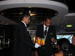 MSC Divina Top Sail Lounge picture Uploaded in 2016 Photo courtesy of Debra Groh. MSC Divina Top Sail Lounge picture