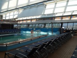 Carnival Conquest Sky Pool picture Uploaded in 2016 Photo courtesy of Carla Lenard. Carnival Conquest Sky Pool picture
