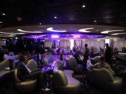 MSC Divina Black & White Lounge picture Uploaded in 2016 Photo courtesy of Debra Groh. MSC Divina Black & White Lounge picture