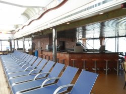 Carnival Conquest Sky Pool picture Uploaded in 2016 Photo courtesy of Carla Lenard. Carnival Conquest Sky Pool picture