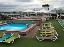 Pacific Dawn Lido Pool picture Uploaded in 2016 Photo courtesy of Janette Skelton. Pacific Dawn Lido Pool picture