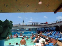 Carnival Conquest Sky Pool picture Uploaded in 2016 Photo courtesy of Carla Lenard. Carnival Conquest Sky Pool picture