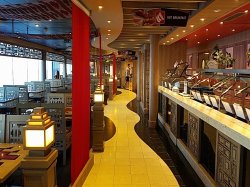 MSC Divina Calumet Buffet picture Uploaded in 2016 Photo courtesy of Meg Ryan. MSC Divina Calumet Buffet picture