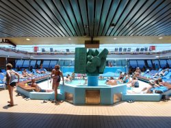 Carnival Conquest Sky Pool picture Uploaded in 2016 Photo courtesy of Carla Lenard. Carnival Conquest Sky Pool picture