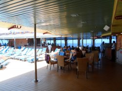 Carnival Conquest Sky Pool picture Uploaded in 2016 Photo courtesy of Carla Lenard. Carnival Conquest Sky Pool picture