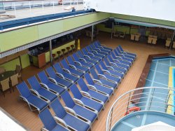 Carnival Triumph New World Pool picture Uploaded in 2016 Photo courtesy of Joe Brown. Carnival Triumph New World Pool picture
