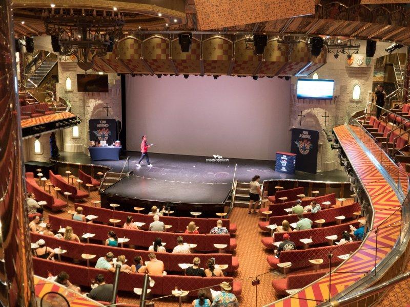 Carnival Valor Ivanhoe Theater Pictures