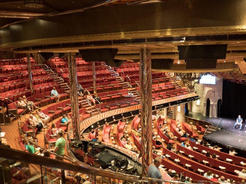 Carnival Valor Ivanhoe Theater Pictures