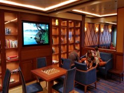 Carnival Vista Library Bar picture