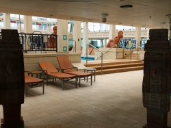 Vision of the Seas Solarium picture Uploaded in 2017 Photo courtesy of Gerald Grewe. Vision of the Seas Solarium picture