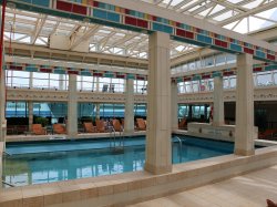 Vision of the Seas Solarium picture Uploaded in 2017 Photo courtesy of Gerald Grewe. Vision of the Seas Solarium picture