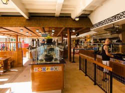 Carnival Imagination Blue Iguana Cantina picture Uploaded in 2016 Photo courtesy of Bernard Hamill. Carnival Imagination Blue Iguana Cantina picture