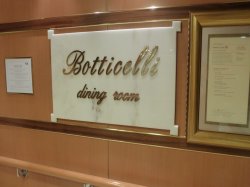 Crown Princess Botticelli Dining Room picture Uploaded in 2016 Photo courtesy of James Nicol. Crown Princess Botticelli Dining Room picture