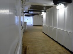 Zaandam Promenade Deck picture Uploaded in 2016 Photo courtesy of Don MacQuarrie. Zaandam Promenade Deck picture