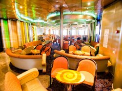 Carnival Imagination Shangri-La Lounge picture Uploaded in 2016 Photo courtesy of Bernard Hamill. Carnival Imagination Shangri-La Lounge picture