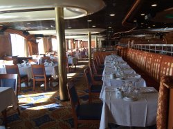 Carnival Inspiration Mardi Gras Dining Room picture Uploaded in 2016 Photo courtesy of Janet Harding. Carnival Inspiration Mardi Gras Dining Room picture