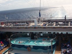 Carnival Conquest Sky Pool picture Uploaded in 2016 Photo courtesy of Valerie Dudek. Carnival Conquest Sky Pool picture