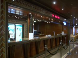 Carnival Conquest Artists Lobby picture Uploaded in 2016 Photo courtesy of Valerie Dudek. Carnival Conquest Artists Lobby picture