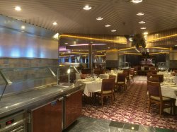 Carnival Imagination Pride Dining Room picture Uploaded in 2017 Photo courtesy of Janet Harding. Carnival Imagination Pride Dining Room picture