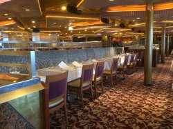 Carnival Imagination Pride Dining Room picture Uploaded in 2017 Photo courtesy of Janet Harding. Carnival Imagination Pride Dining Room picture